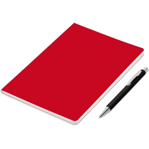 Altitude Yates Notebook & Pen Set Red